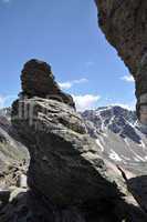 Felsen an der Finstertaler Scharte