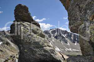 Felsen an der Finstertaler Scharte