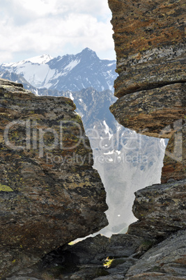 Felsen an der Finstertaler Scharte