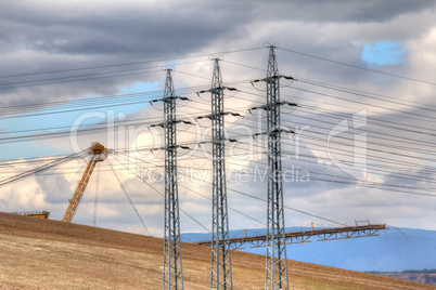 Idyllic Industrial Landscape