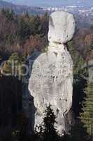 Bizarre Rocks In Bohemian Paradise