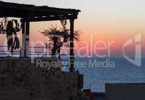 Sunset in Jaffa.
