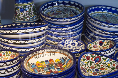 Souvenirs shop in Arab