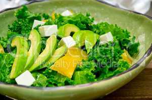 fresh avocado salad