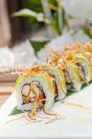 Japanese sushi rolls Maki Sushi