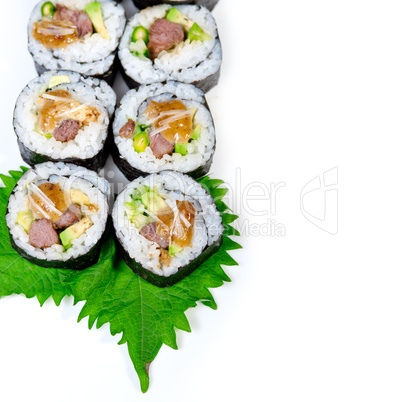 fresh sushi choice combination assortment selection