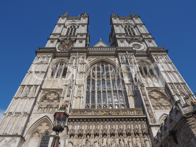 Westminster Abbey in London