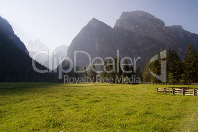 Dolomiten Gebirgen Felsen