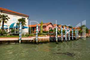 Anlegestelle in Venedig