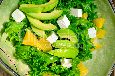 fresh avocado salad