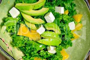 fresh avocado salad