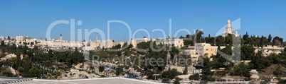 Panorama of the Old City of Jerusalem
