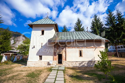 Old orthodox monastery from Polovragi