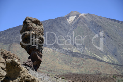 Roque Cinchado und Teide, Teneriffa