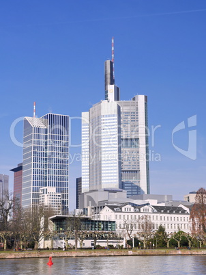 Skyline der City Frankfurt am Main