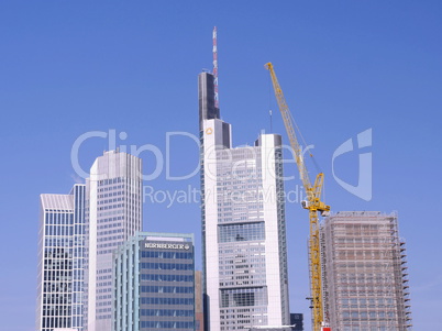 Skyline der City Frankfurt am Main