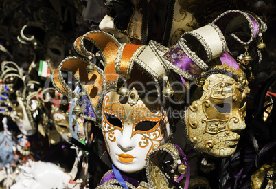 Venetian carnival masks