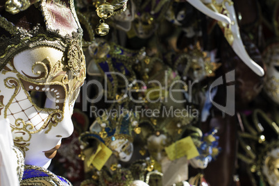 Venetian carnival masks