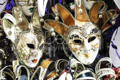 Venetian carnival masks