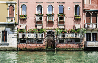 Ancient buildings in Venice