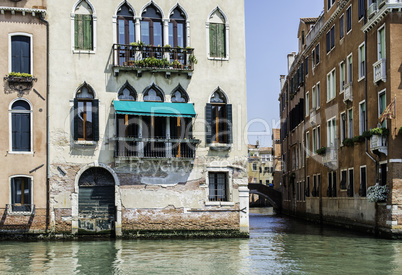 Ancient buildings in Venice