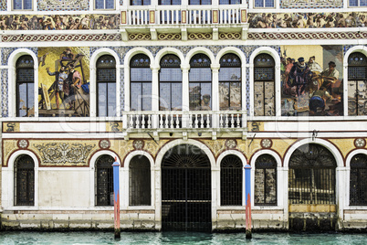 Ancient buildings in Venice