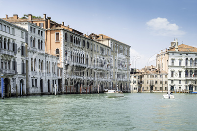 Ancient buildings in Venice