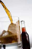 Pouring cola