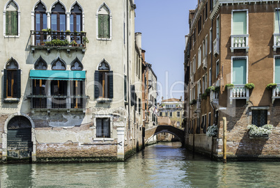 Ancient buildings in Venice