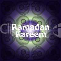 Ramadan Kareem (Happy Ramadan for you)