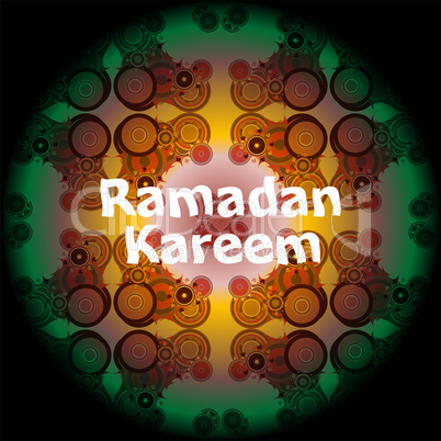 Ramadan Kareem beautiful greeting card