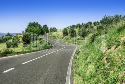 Roads in Tuscany