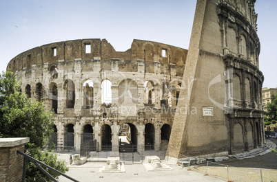 The Colosseum in Rome