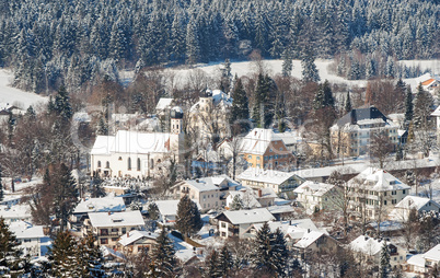 Bad Heilbrunn im Winter