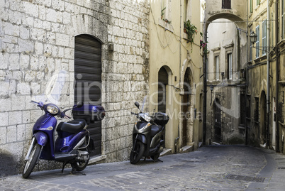 Italian motor scooter