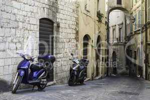 Italian motor scooter