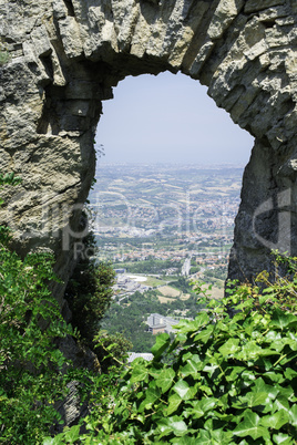 High view from San Marino