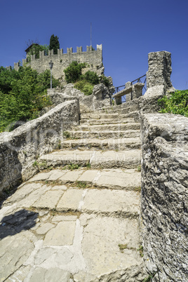 San Marino castle