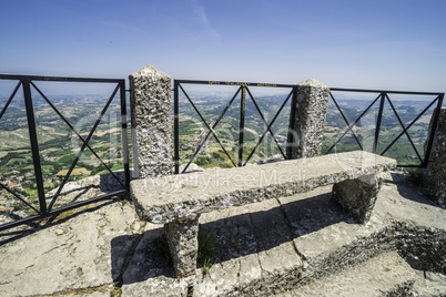 San Marino castle