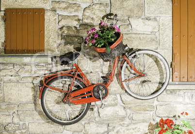 Old Italian bicycle