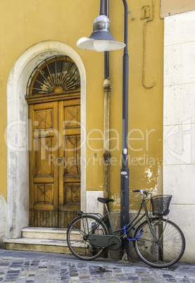 Old Italian bicycle