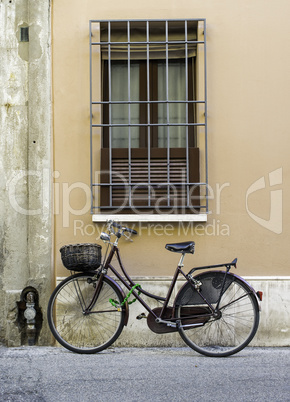 Old Italian bicycle