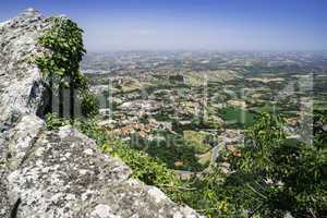 High view from San Marino