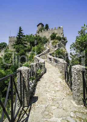 San Marino castle