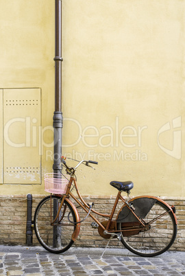 Old Italian bicycle