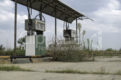 Old gas station