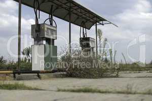 Old gas station