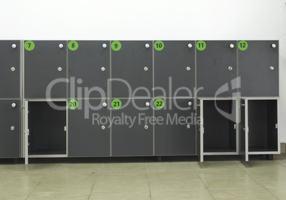 Cabinets safes luggage