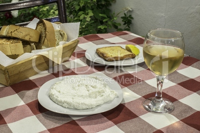 Table in restaurant