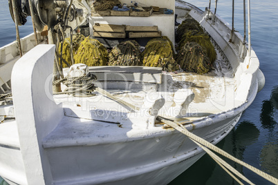 Fishing boats in Greece.